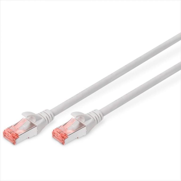 CABLES NET PATCH S/FTP CAT6 25m Gray, DIGITUS DK-1644-250
