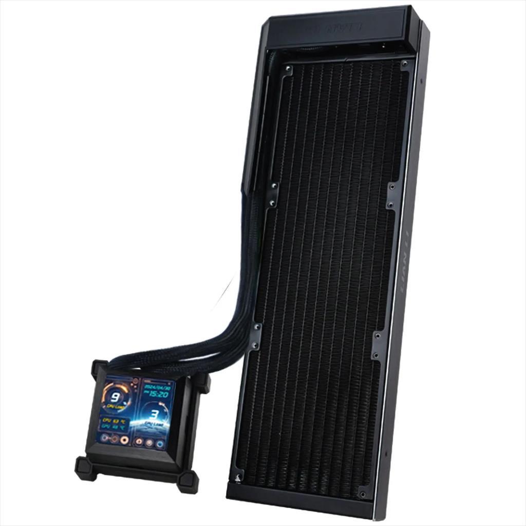 COOLERS CPU AIO LIAN LI HydroShift LCD 360 ARGB, Fanless, LCD Display 2.88" IPS, Black, GHSLCD36NB 36665