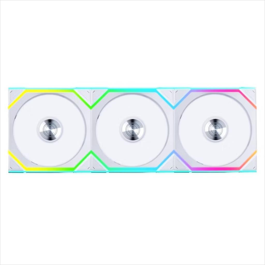 COOLERS CASE FAN 3x120mm LIAN LI UNI FAN SL w/ L-Wireless controller, 120 Reverse Blade A-RGB PWM, White, 12RSL1W3W 36675