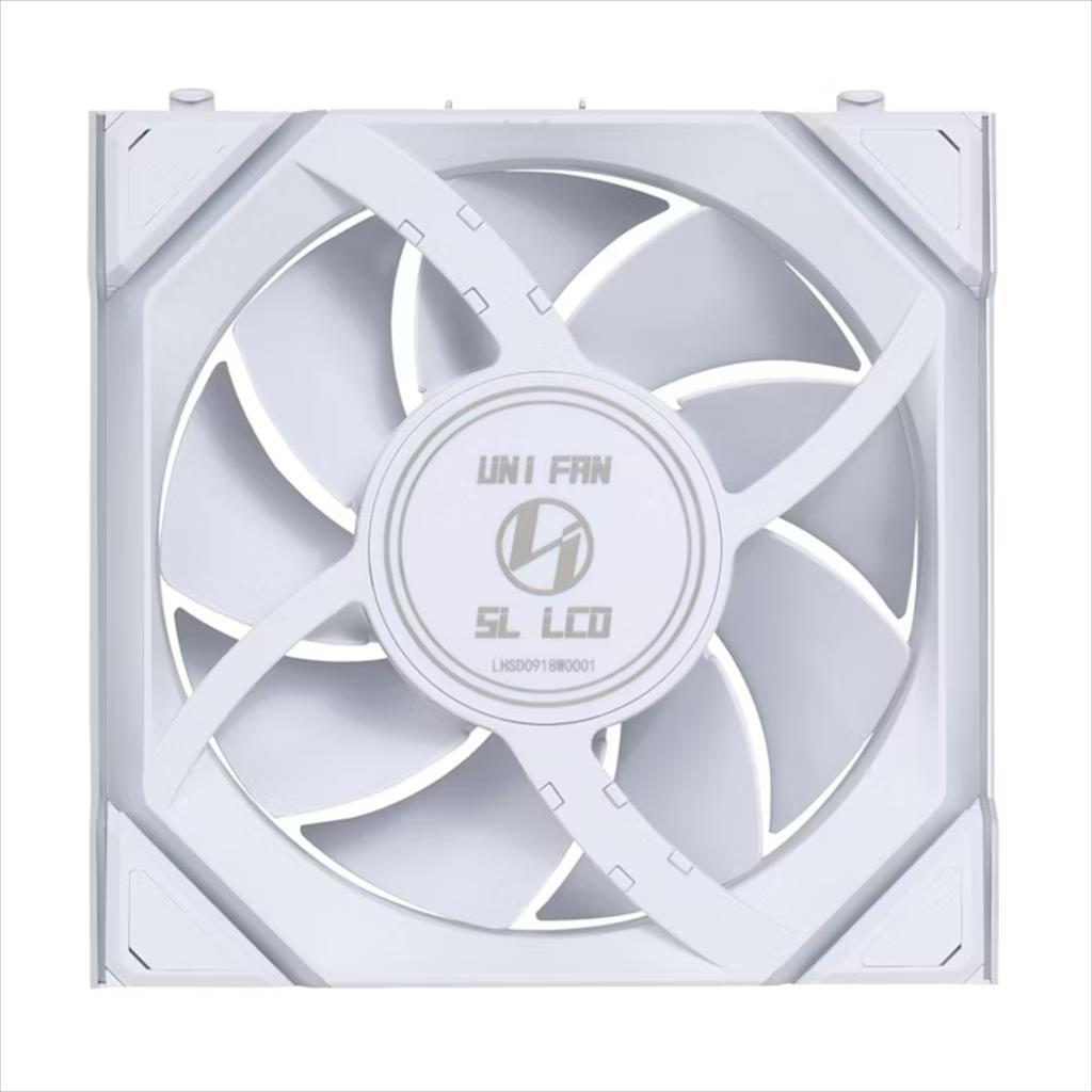 COOLERS CASE FAN 120mm LIAN LI UNI FAN SL Wireless LCD 120 A-RGB PWM, White, 12SLLCD1W1W 36677
