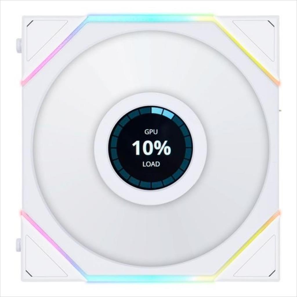COOLERS CASE FAN 120mm LIAN LI UNI FAN TL LCD 120 A-RGB 1900 RPM PWM, White, 12TLLCD1W 36533