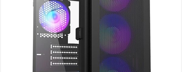 CASE MONTECH mATX AIR 100 ARGB w/ Tempered glass, 4x120mm ARGB fans, Black