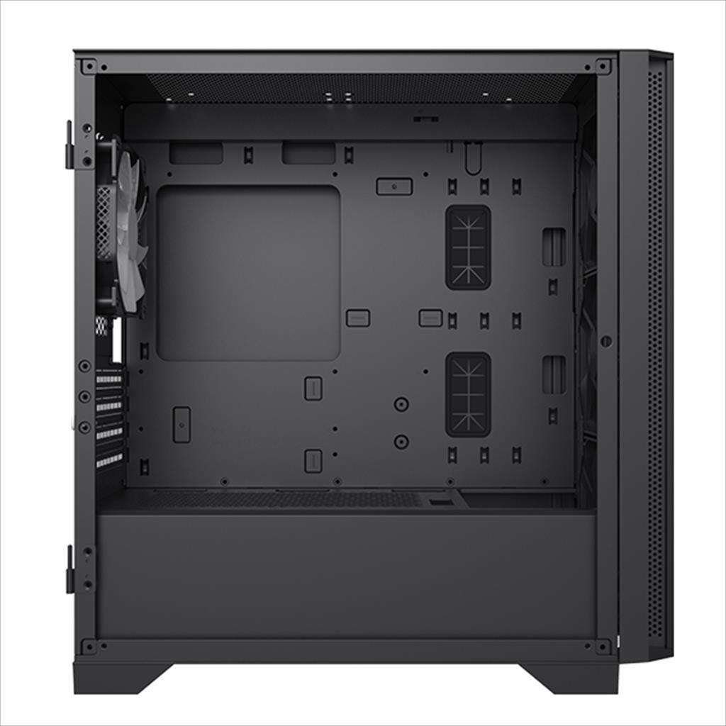 CASE MONTECH mATX AIR 100 ARGB w/ Tempered glass, 4x120mm ARGB fans, Black 02484