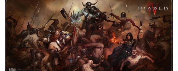 MOUSEPAD BLIZZARD Diablo IV - Heroes XL 900x420x4mm