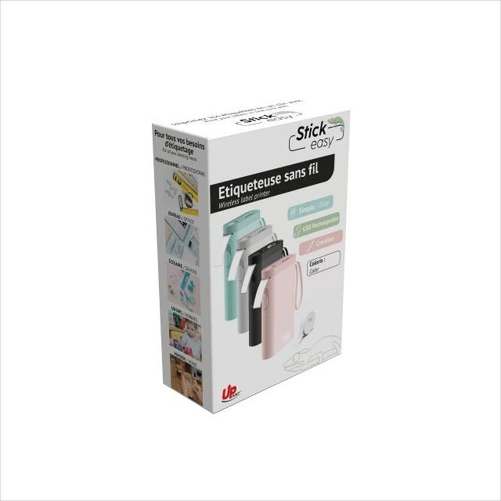 PRINTER MINI LABEL UPRINT STICK EASY UP21, WIRELESS MONOCHROME, WHITE 34845 20130
