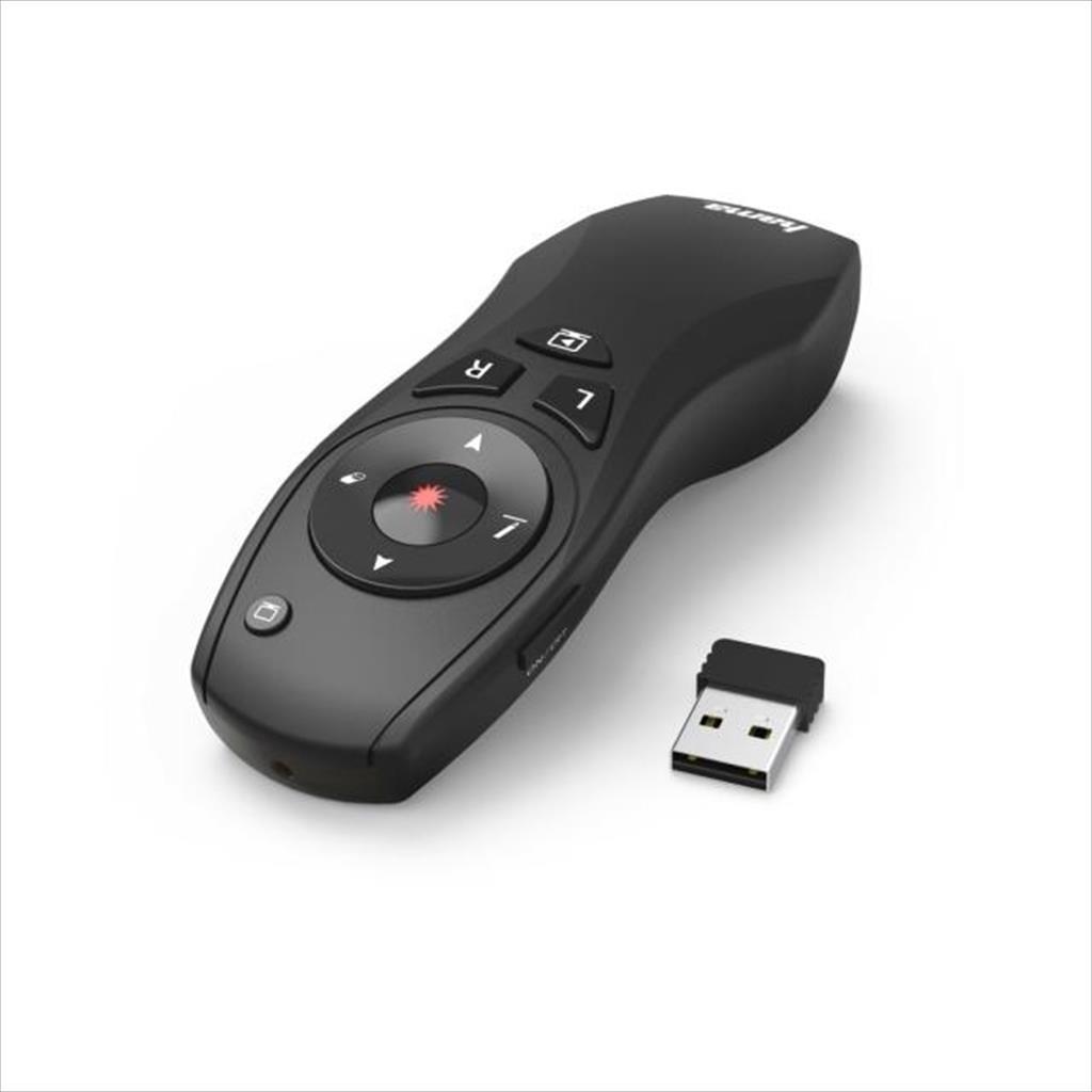 PRESENTER HAMA wireless X-Pointer 6 in 1, Black, 139916 57011