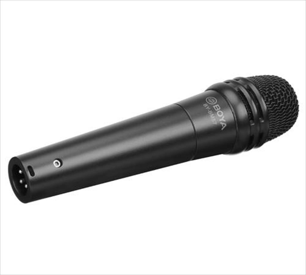 MICROPHONE BOYA CARDIOID DYNAMIC BY-BM57, 1x 3-Pin XLR femele to 6.35 male 5m 51114