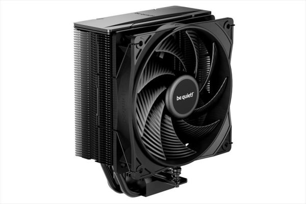 Coolers cpu be quiet! pure rock 3 black, 4 heatpipes 6mm, pure wings 3 120mm pwm fan, tdp 190w, bk039