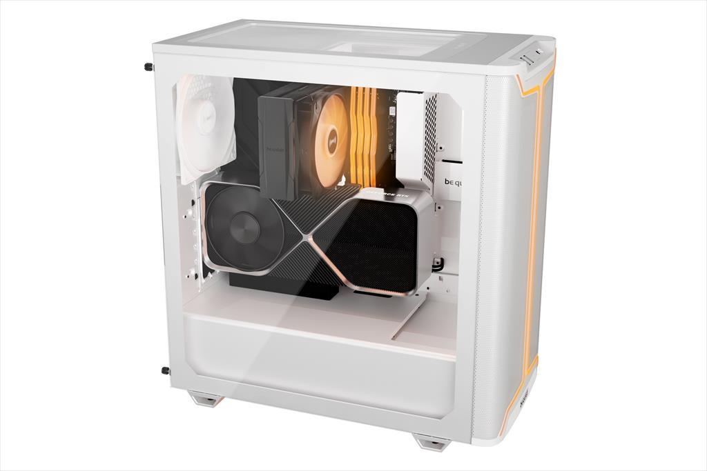 CASE BE QUIET! ATX Mid-Tower Pure Base 501 DX, 3x140mm Pure Wings 3, ARGB Front Strip, White BGW77 02569