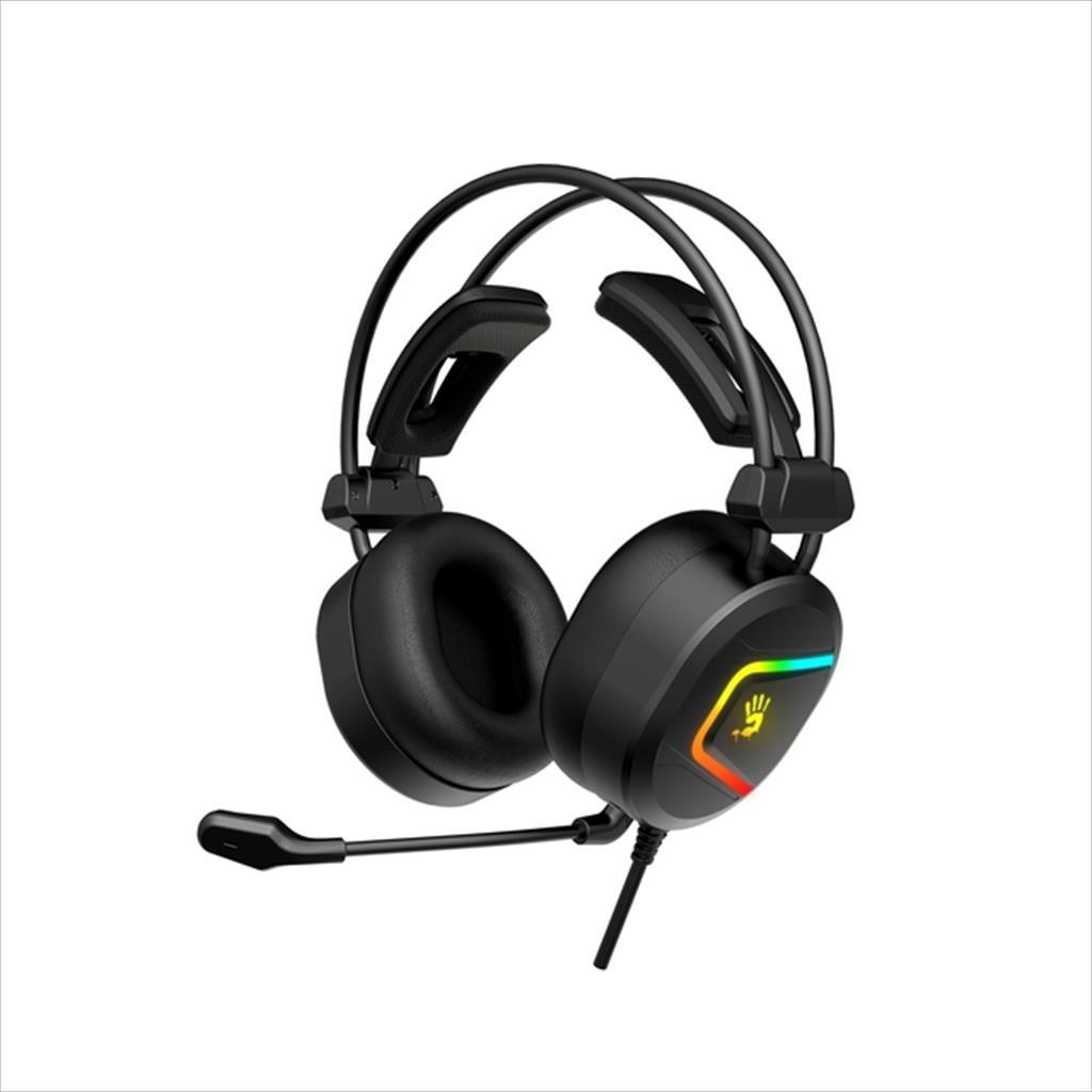 HEADPHONES MC750 Bloody Gaming 7.1 virtual ,ANC, RGB, black, w/mic USB 41405