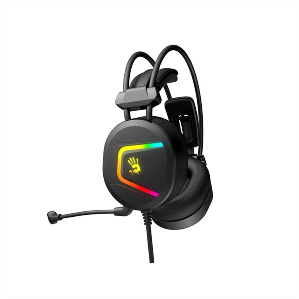HEADPHONES MC750 Bloody Gaming 7.1 virtual ,ANC, RGB, black, w/mic USB 41405