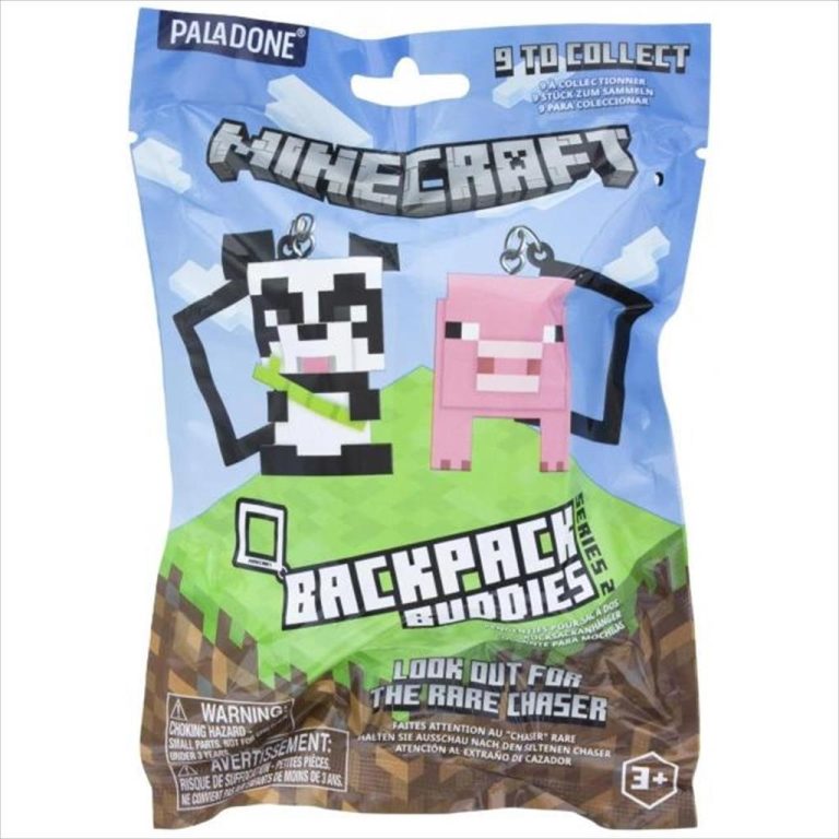 KEY CHAIN PALADONE MINECRAFT- BACKPACK BUDDIES SERIES 2 PP10501MCFV2