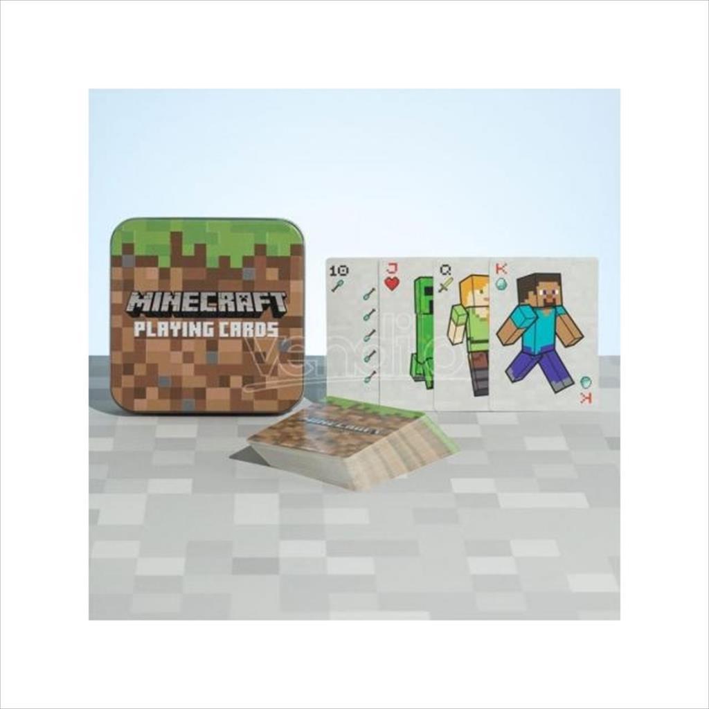 PLAYING CARDS PALADONE MINECRAFT PP6587MCFV2 56327