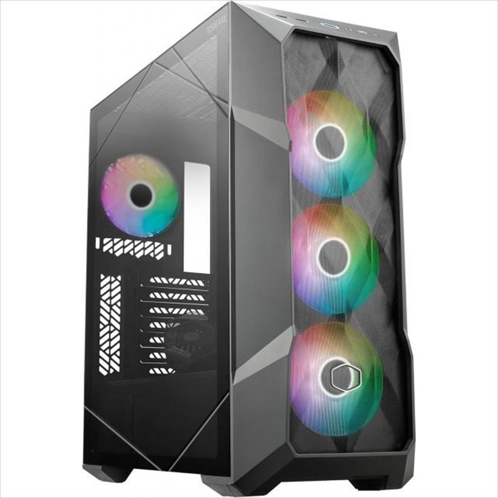 CASE ATX COOLER MASTER TD500 MAX w/AIO ML360 Atmos MAX, w/GX II Gold 850W ATX3.0 MAX, w/WINDOW TG, 4x120mm ARGB fans, Gun Metal TD500V2-MGNN85-SL0 02584