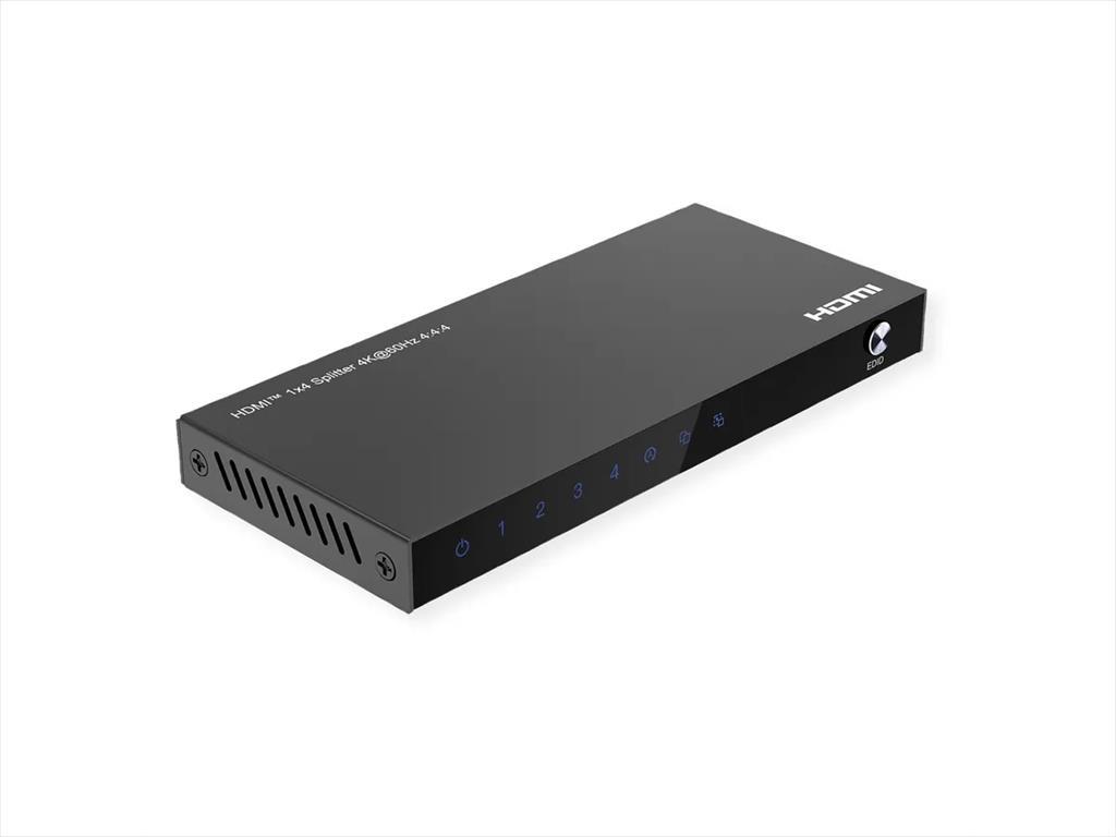 CONVERTOR SPLITTER SECOMP 4K HDMI (F) TO 4X HDMI (F) 35313