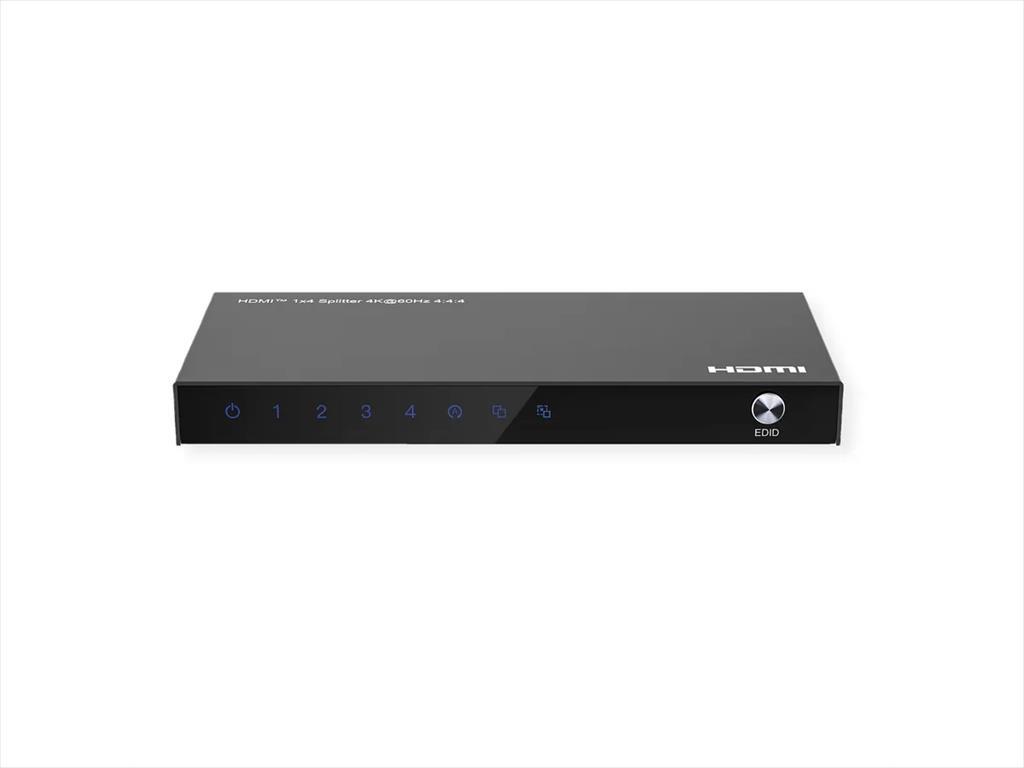 CONVERTOR SPLITTER SECOMP 4K HDMI (F) TO 4X HDMI (F) 35313