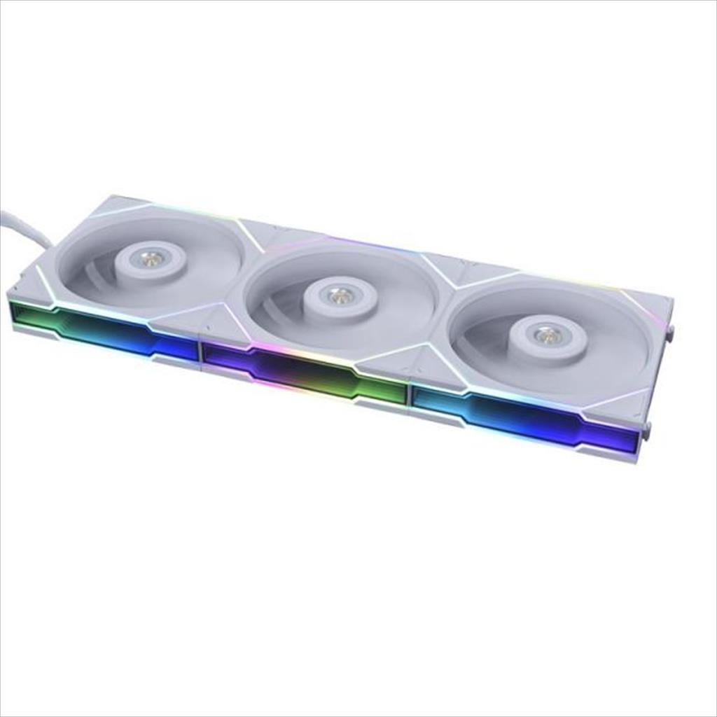 COOLERS CASE FAN 3x120mm LIAN LI UNI FAN TL 120 A-RGB 2600 RPM PWM, w/Controller, White, 12TL3W 36542