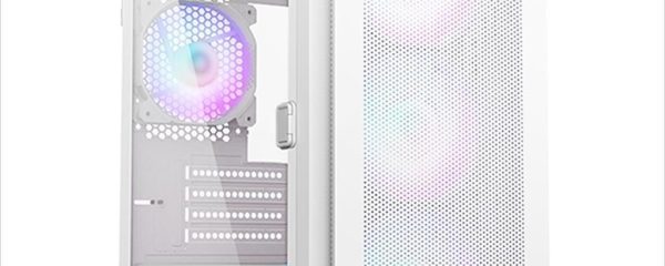 CASE MONTECH mATX AIR 100 ARGB w/ Tempered glass, 4x120mm ARGB fans, White