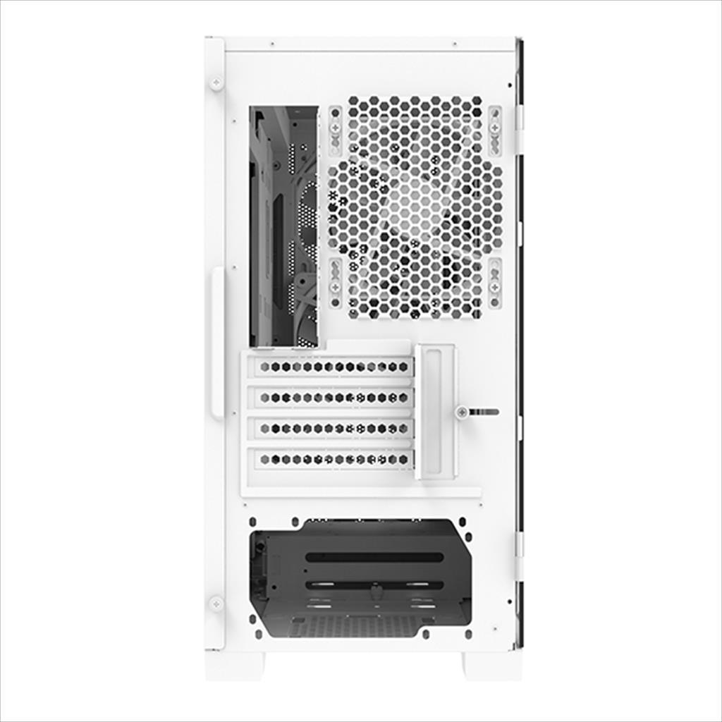 CASE MONTECH mATX AIR 100 ARGB w/ Tempered glass, 4x120mm ARGB fans, White 02485