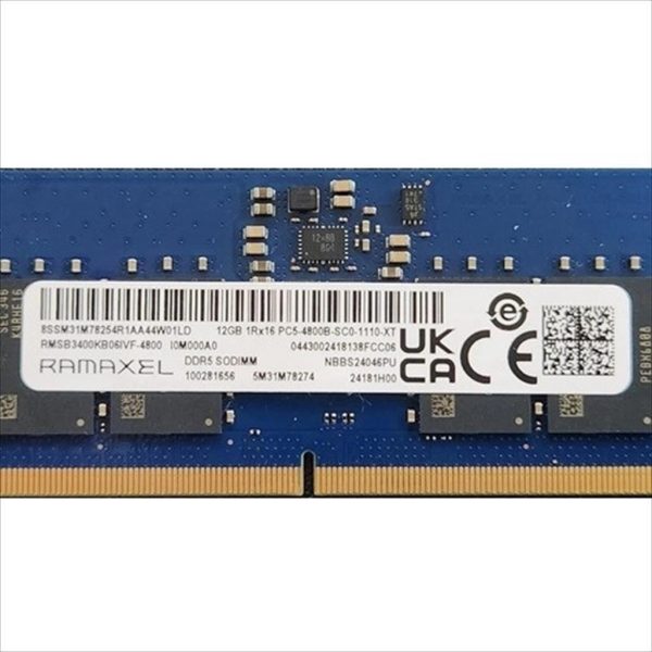RAM SO DIMM DDR5 12GB 4800MHz RAMAXEL RMSB3400KB06IVF-4800 03616