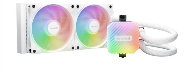 COOLERS CPU AIO BE QUIET! LIGHT LOOP 240 White, 2x120mm Light Wings LX 120mm ARGB PWM, w/REFFIL OPTION, ARGB LED on pump, w/ARGB HUB, BW021