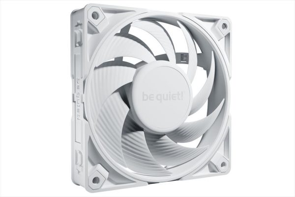 Coolers case fan 120mm be quiet! silent wings pro 4 pwm white 3.000rpm durable fluid-dynamic bearing, bl118