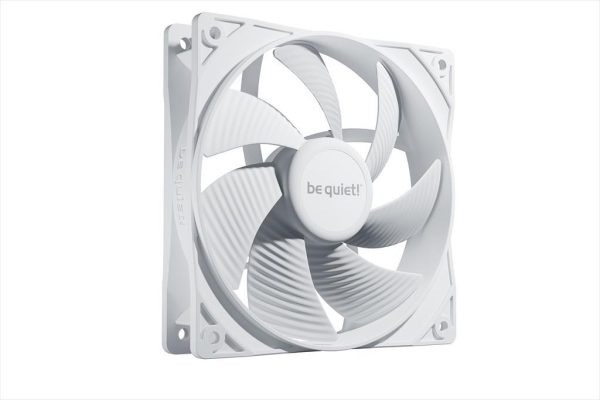 Coolers case fan 120mm be quiet! pure wings 3 pwm white 1.600rpm, durable rifle bearing, bl110