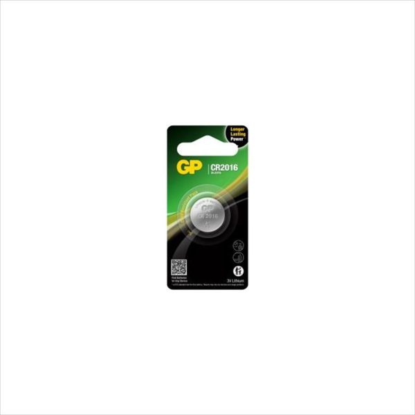 Battery GP LITHIUM 3V, CR2016 34073