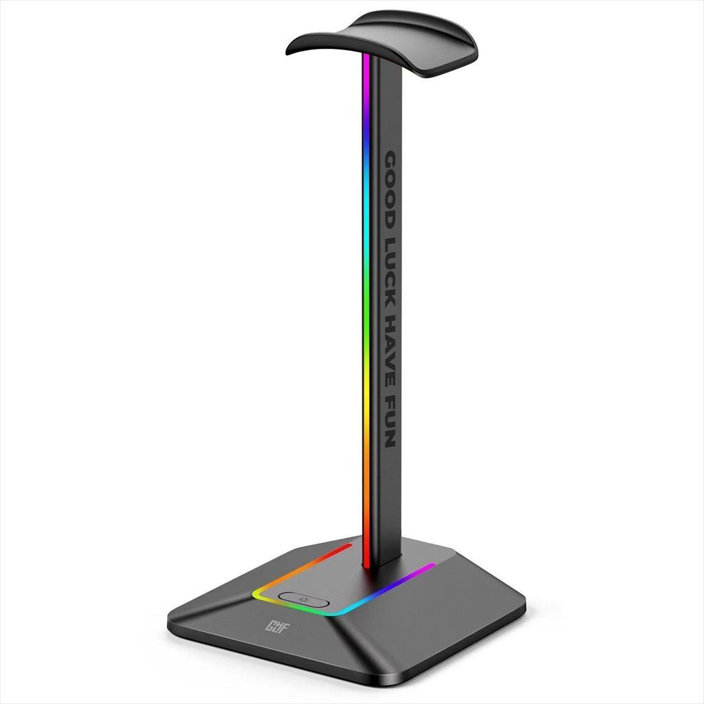 HEADPHONES STAND FragON Watchtower 2U RGB Black FGLHH22BKWTR2URGB 41359