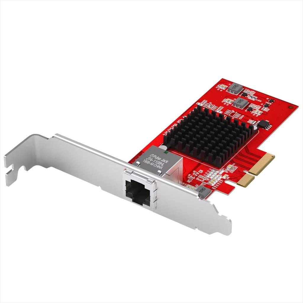NET LAN PCIe 3.0, 10GbE/5GbE/2.5GbE/1GbE/100Mb, DIEWU TXA074, Chipset: Aquantia/ AQC107 17570