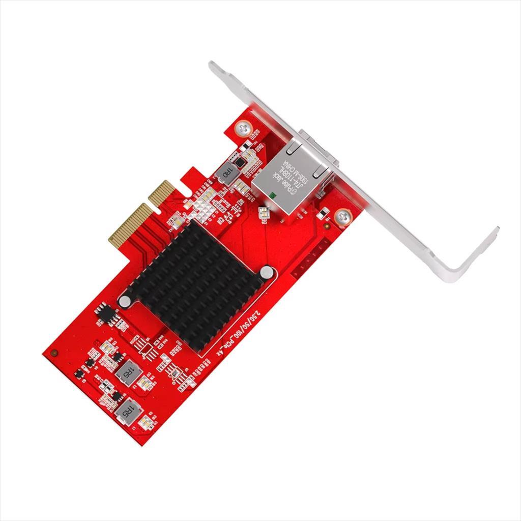 NET LAN PCIe 3.0, 10GbE/5GbE/2.5GbE/1GbE/100Mb, DIEWU TXA074, Chipset: Aquantia/ AQC107 17570