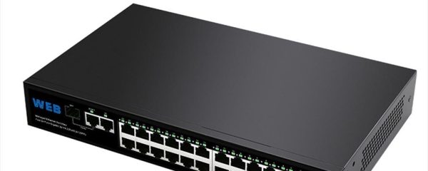 NET Switch DIEWU 24-port 10/100 + 2 10/100/1000 + 1xSFP TXE050  WEB Managed