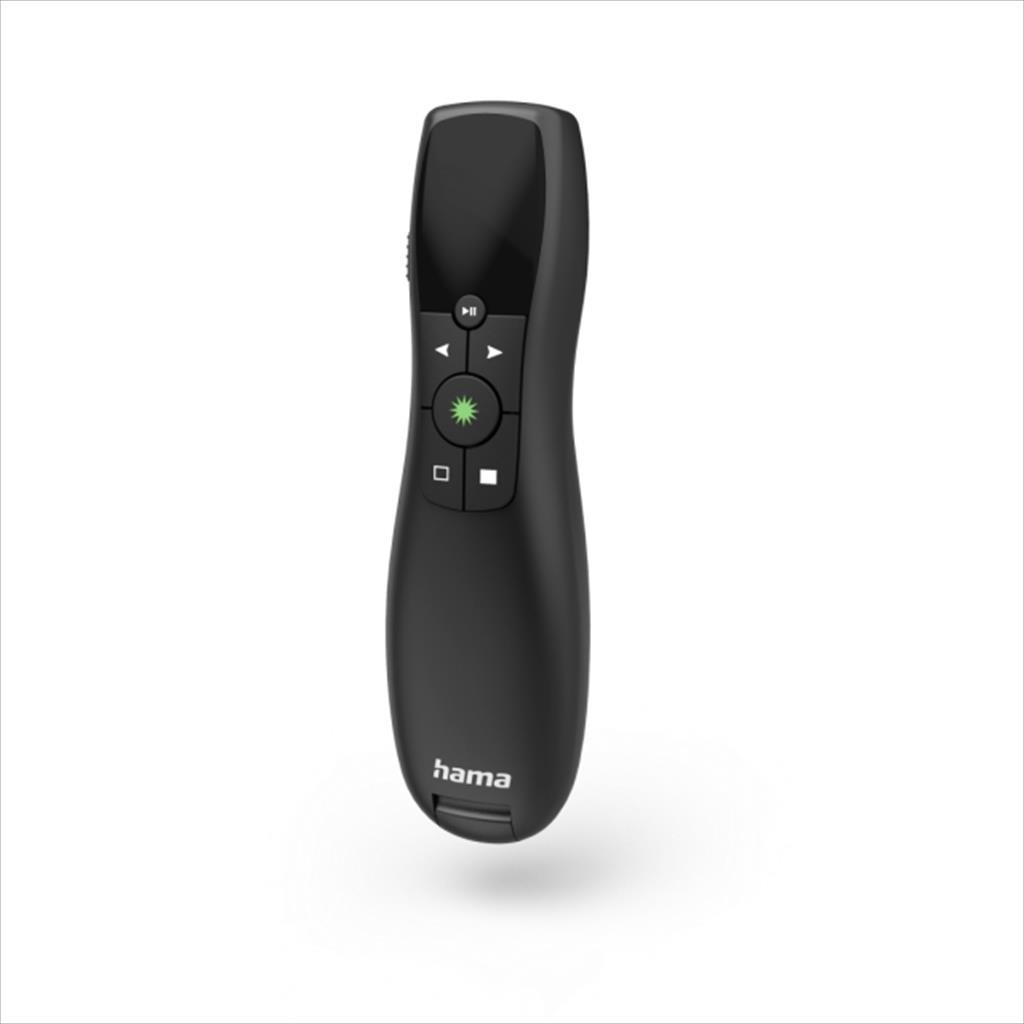 PRESENTER HAMA wireless Greenlight 4 in 1, Black, 139918 57012