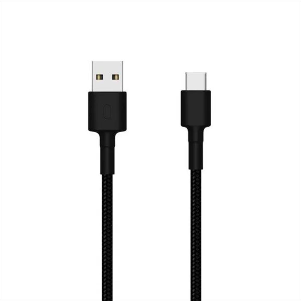 CABLES XIAOMI USB 2.0 AM - TYPE-C M BRAIDED BLACK 1m /3 13502