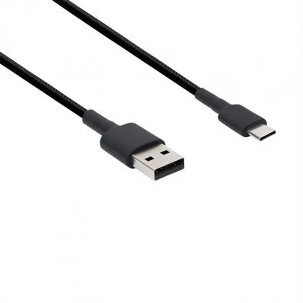 CABLES XIAOMI USB 2.0 AM - TYPE-C M BRAIDED BLACK 1m /3 13502