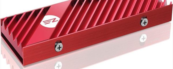 COOLERS M.2 Heatsink SSD EZDIY-FAB red EZDPI075-10