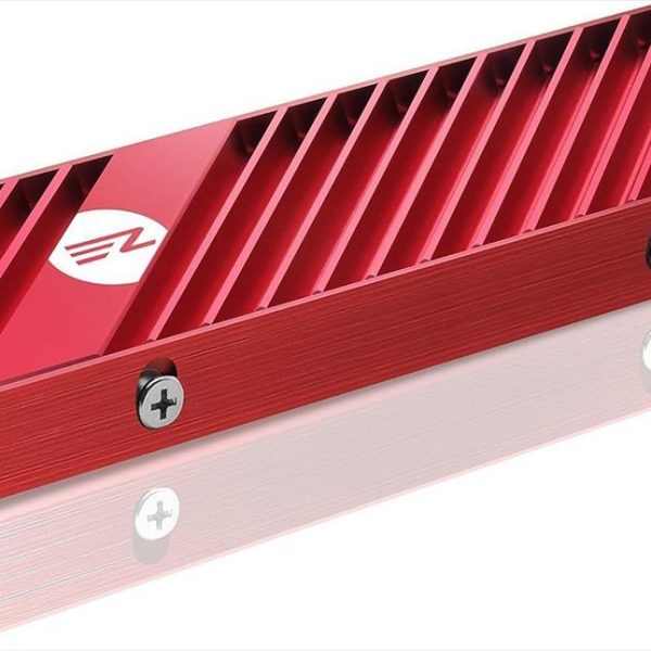 COOLERS M.2 Heatsink SSD EZDIY-FAB red EZDPI075-10 36612