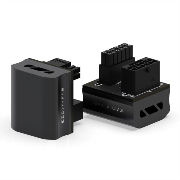 VGA POWER ADAPTER EZDIY-FAB 12VHPWR 600W STD 180 DEGREES black 21718
