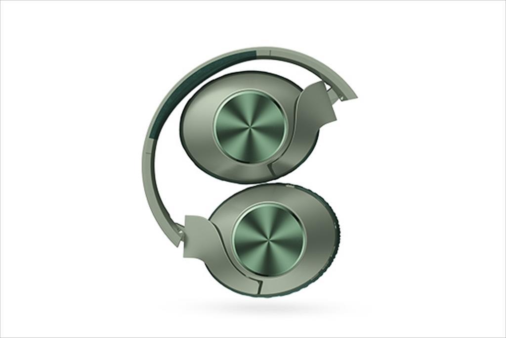 HEADPHONES WIRELESS A4TECH BH300 Bluetooth 5.3 w/microphone, Green BH300 41388
