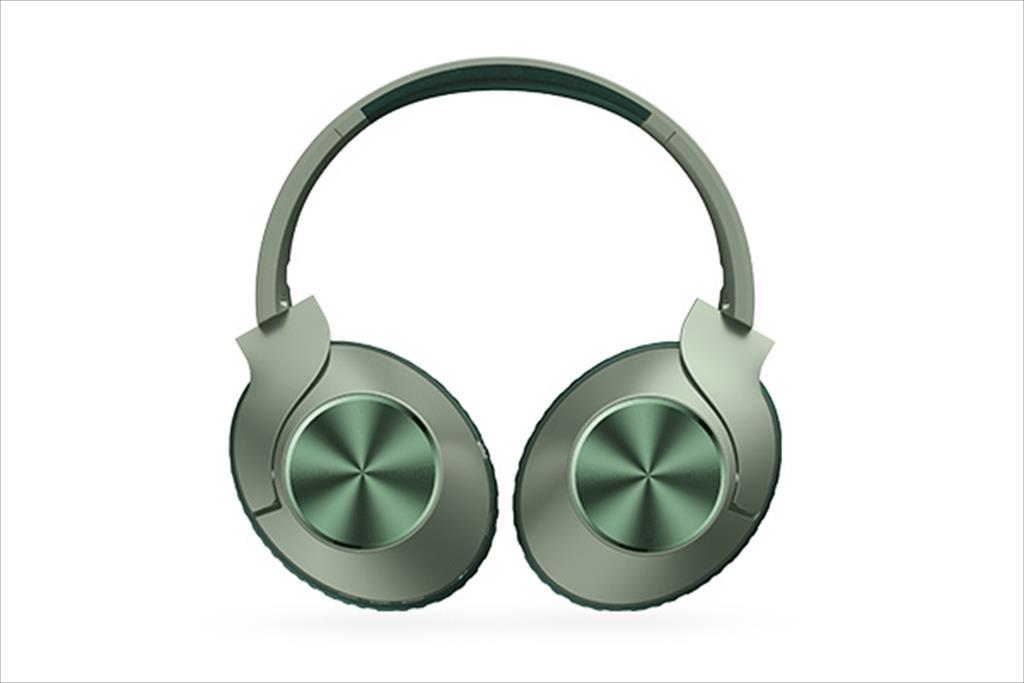 HEADPHONES WIRELESS A4TECH BH300 Bluetooth 5.3 w/microphone, Green BH300 41388