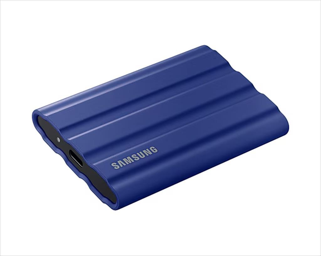 EXTERNAL SSD SAMSUNG T7 Shield 1TB USB 3.2 Gen2 Blue, MU-PE1T0R/EU 04995