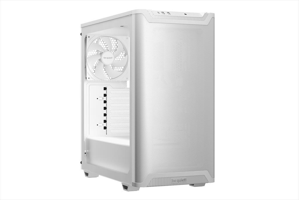 CASE BE QUIET! ATX Mid-Tower Pure Base 501 Airflow Window, 2x140mm Pure Wings 3, White BGW75 02573