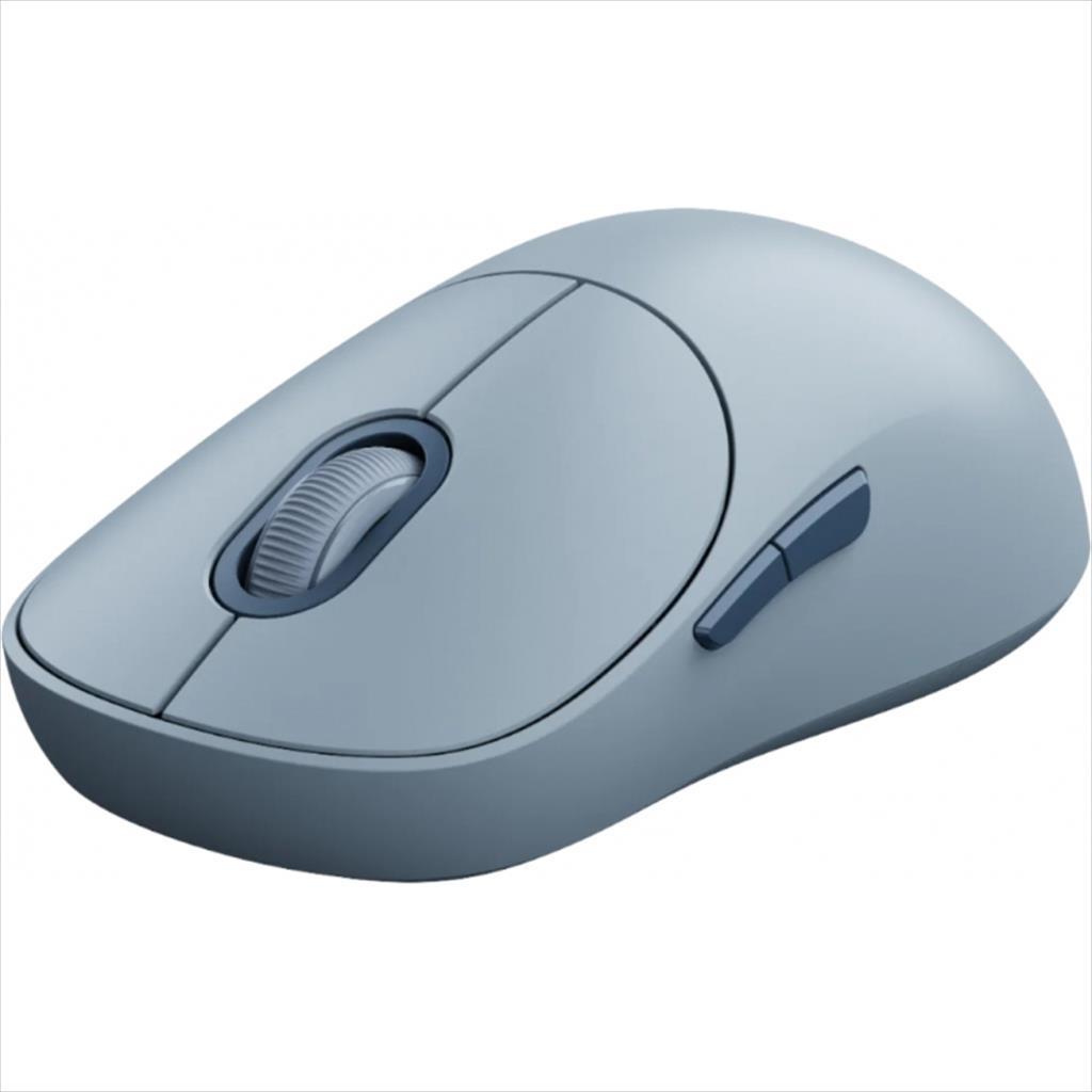 MOUSE WIRELESS USB XIAOMI MOUSE 3 BLUE Silent w/Dual 2.4GHz and Bluetooth (3 device) 07536