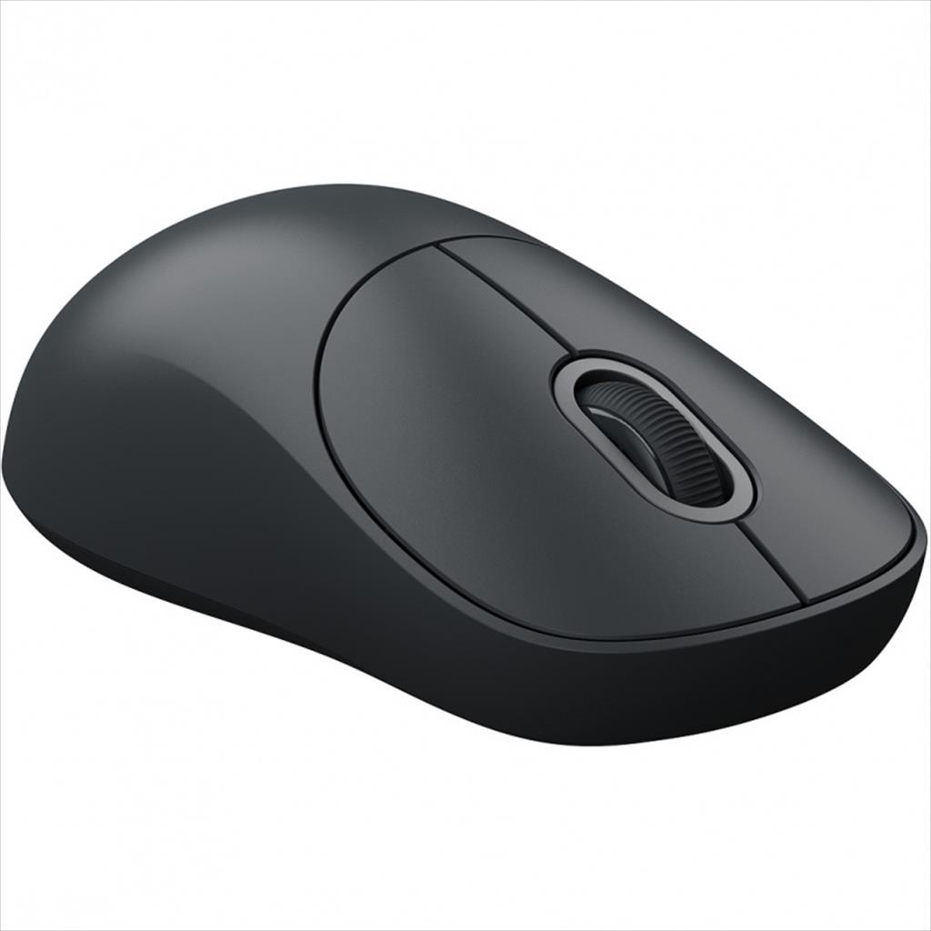 MOUSE WIRELESS USB XIAOMI MOUSE 3 BLACK Silent w/Dual 2.4GHz and ...