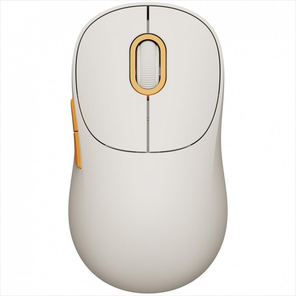 MOUSE WIRELESS USB XIAOMI MOUSE 3 WHITE Silent w/Dual 2.4GHz and Bluetooth (3 device) 07538