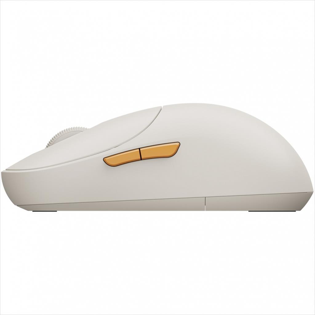 MOUSE WIRELESS USB XIAOMI MOUSE 3 WHITE Silent w/Dual 2.4GHz and Bluetooth (3 device) 07538