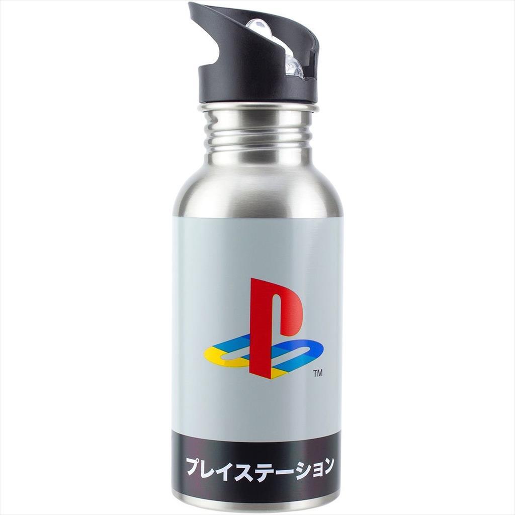 GAME FIGURINE PALADONE Playstation Water metal bottle w/straw PP8977PS 56307