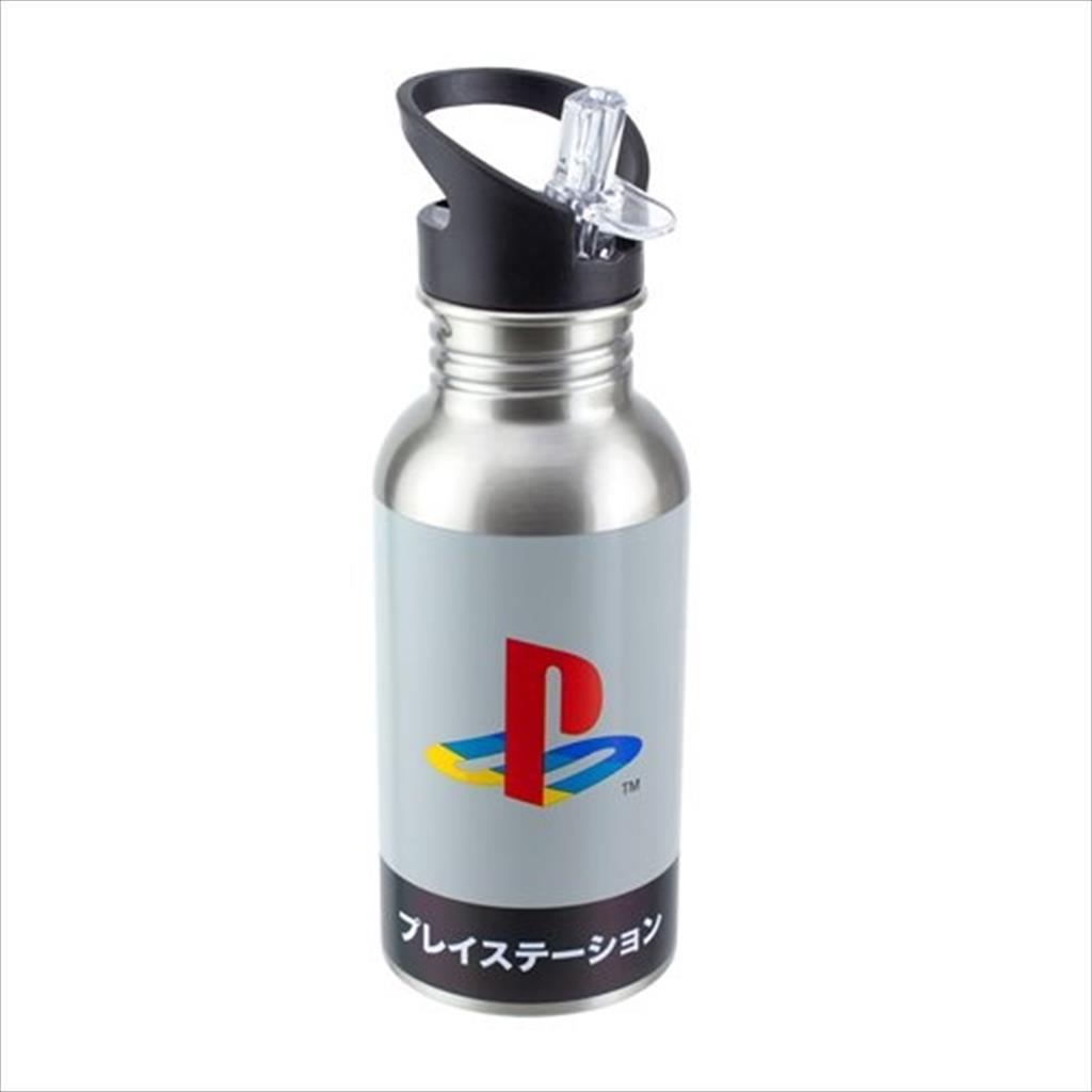 GAME FIGURINE PALADONE Playstation Water metal bottle w/straw PP8977PS 56307