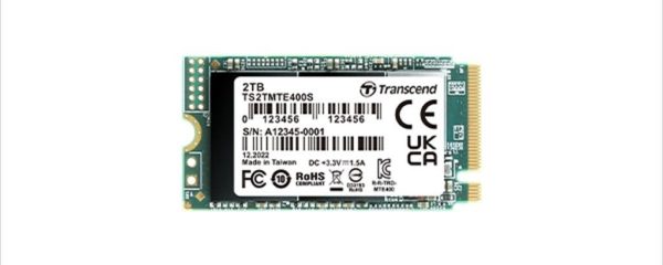 SSD M.2 2TB TRANSCEND MTE400S (2242) NVMe PCIe Gen3 TS2TMTE400S