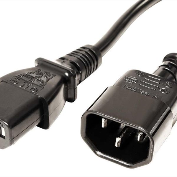 CABLES POWER Cord Adapter C14 to C13 0.5m Secomp 13525